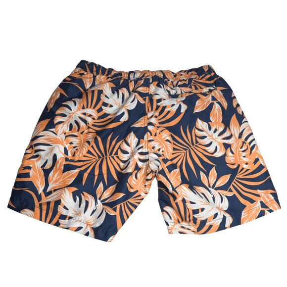Onia Men's The Calder Tropical Drawstring Swim Trunks Shorts Multicolor Large - Picture 2 of 8